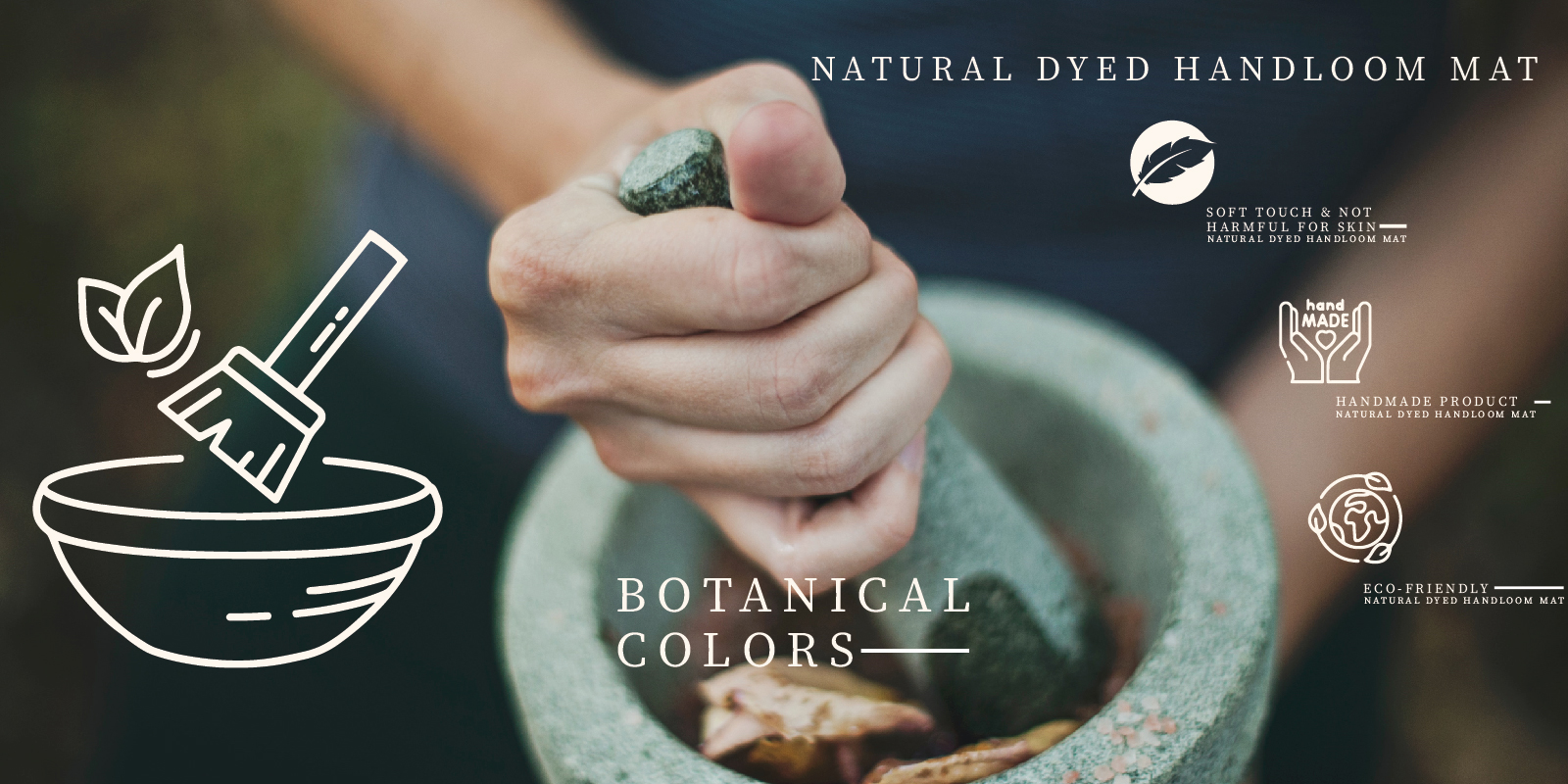 Natural grass yoga mats - eco-friendly meditation and yoga practice